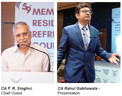 CA F R Singhvi & CA Rahul Gabhawala