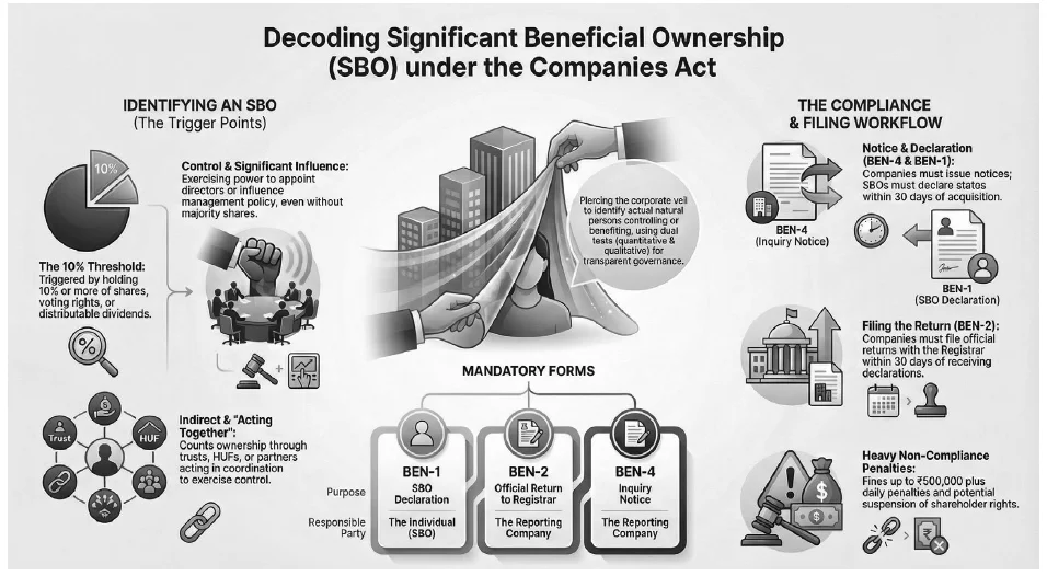 Decoding Significant Beneficial Ownership (SBO) under the Companies Act