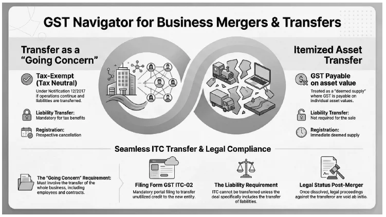 GST Navigator for Business Mergers & Transfers