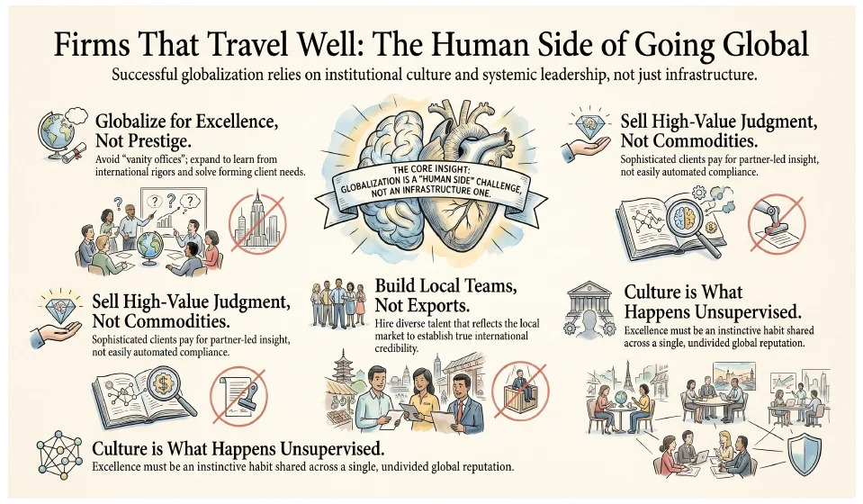 Firm that Travel Well The Human Side of Going Global