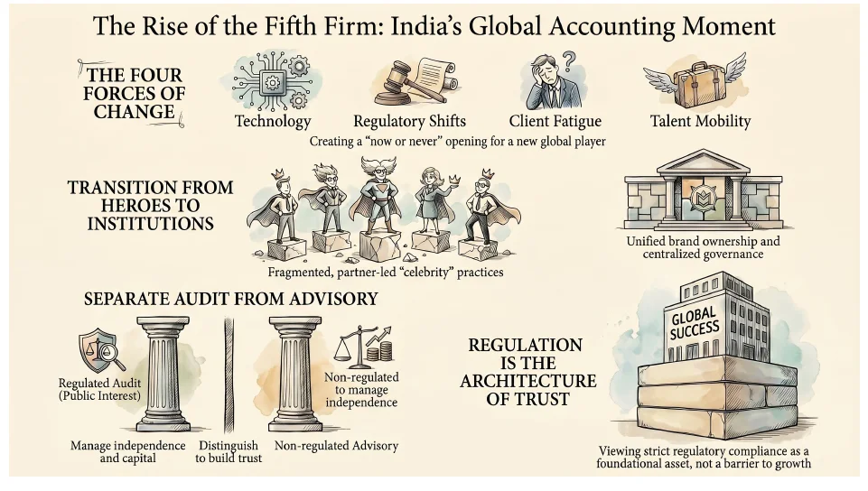The Rise of the Fifth Firm Indian Global