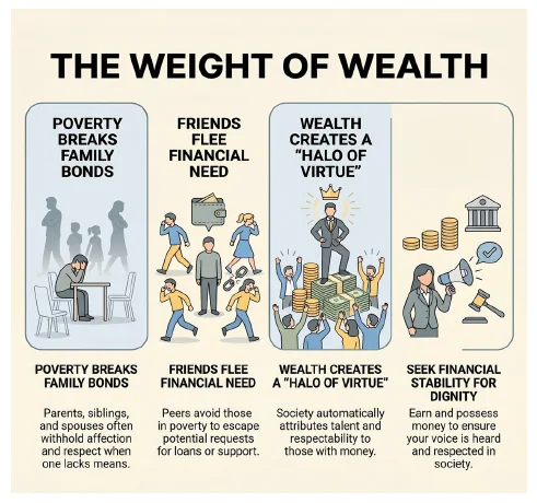The weight of wealth