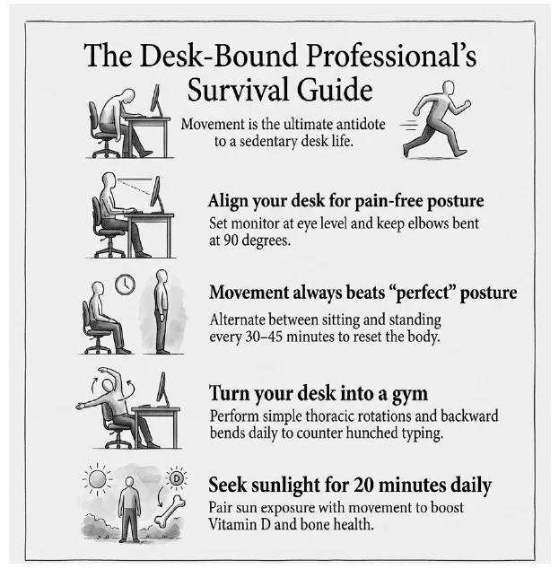 The Desk Bound Professionals Survival